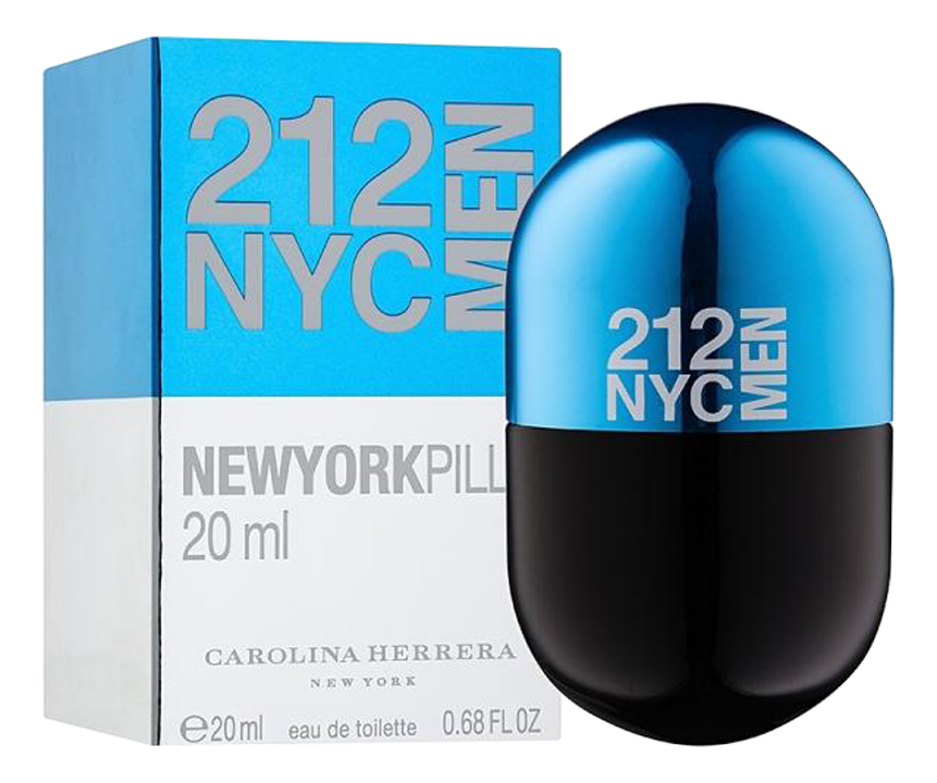 

212 NYC Men Pills: туалетная вода 20мл, 212 NYC Men Pills