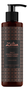 Укрепляющий бальзам-кондиционер для волос и бороды Daily Strengthening Conditioner 250мл