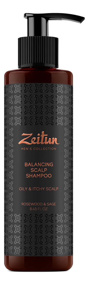 

Балансирующий шампунь от перхоти Шалфей и розовое дерево Balancing Scalp Shampoo 250мл