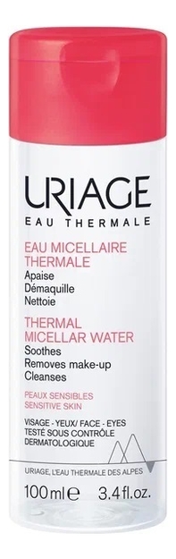Мицеллярная вода для чувствительной кожи Eau Thermale Micellaire: Вода 100мл