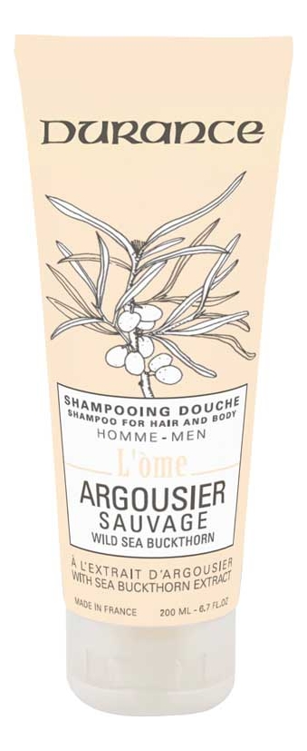 

Шампунь-гель для душа 2 в 1 Дикая облепиха L’Ome Shower Gel & Shampoo 200мл