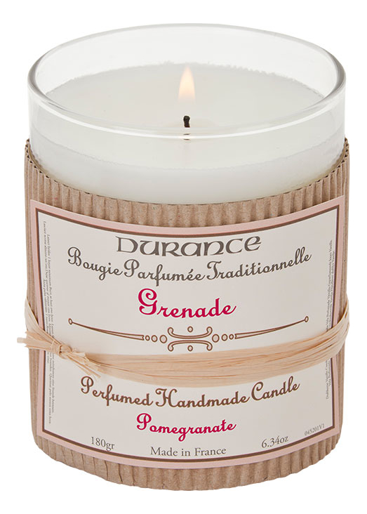 Ароматическая свеча Perfumed Candle Pomegranate 180г (гранат) ароматическая свеча perfumed handmade candle soft peony 180г нежный пион