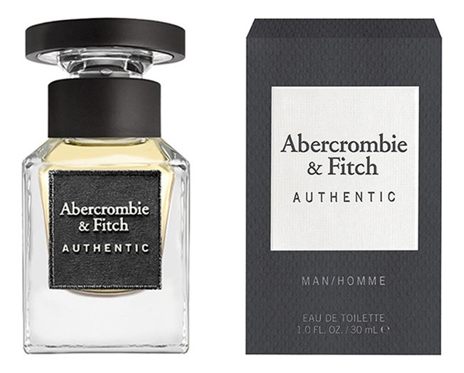 Authentic Man: туалетная вода 30мл abercrombie