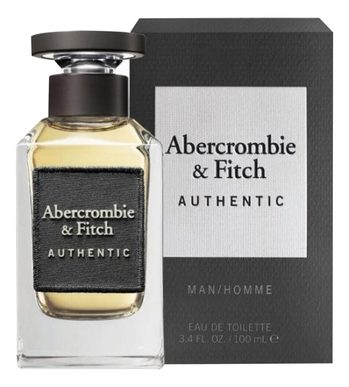 Authentic Man: туалетная вода 100мл abercrombie