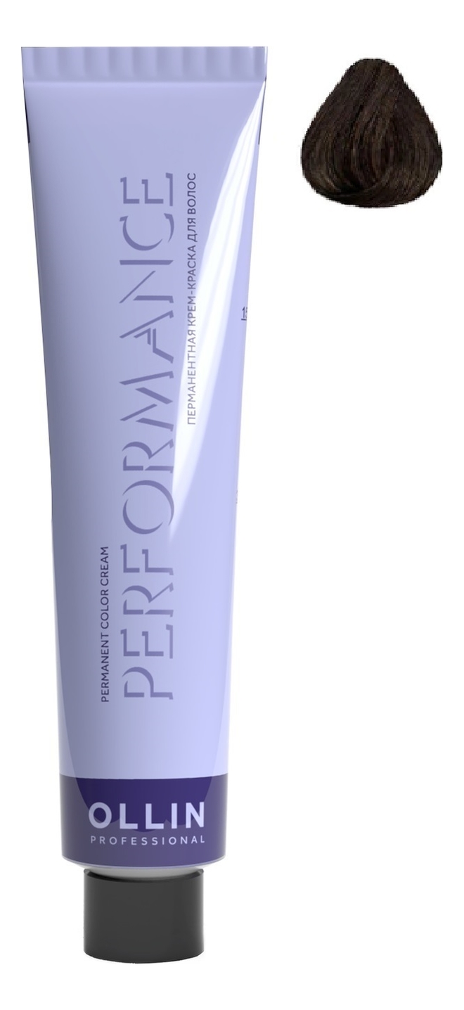 

Перманентная крем-краска для волос Performance Permanent Color Cream 60мл: 4/71 шатен коричнево-пепельный, Перманентная крем-краска для волос Performance Permanent Color Cream 60мл