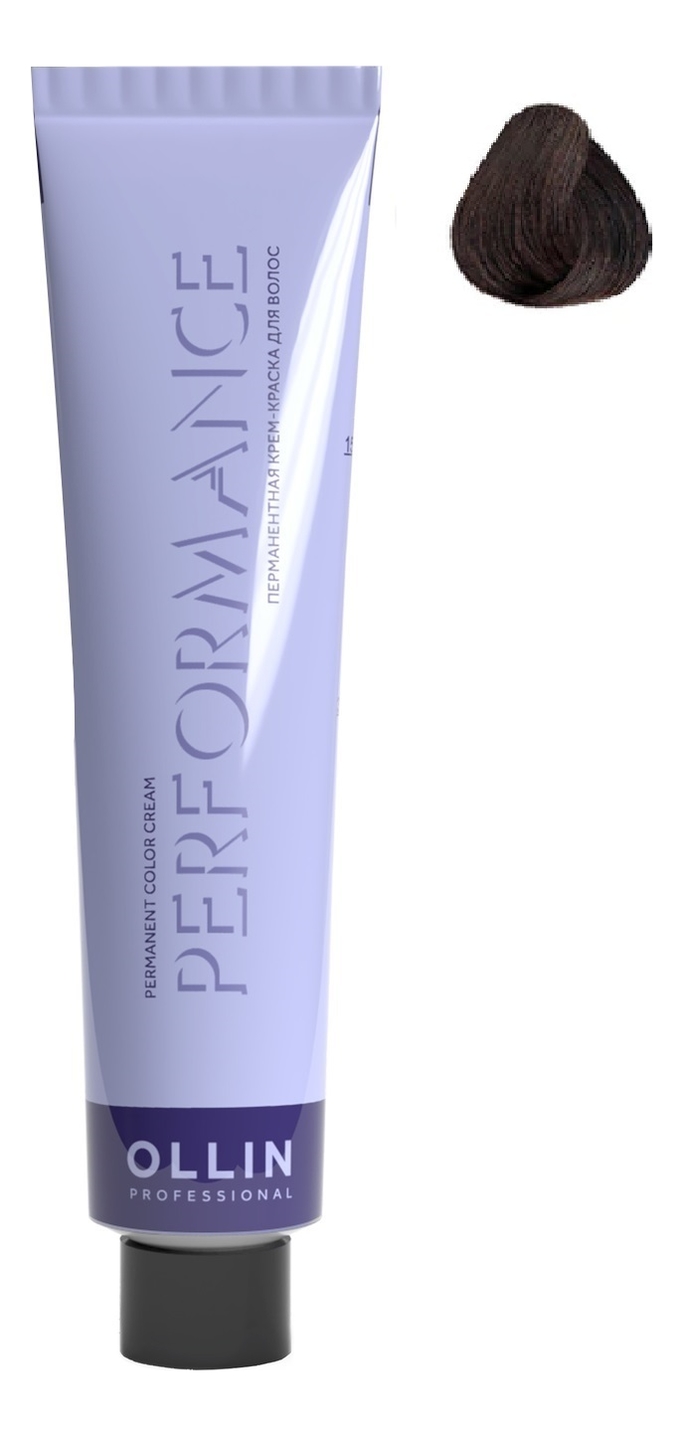 

Перманентная крем-краска для волос Performance Permanent Color Cream 60мл: 5/7 светлый шатен коричневый, Перманентная крем-краска для волос Performance Permanent Color Cream 60мл