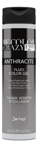 

Люминесцентный гель-краситель для волос прямого действия Be Color Crazy 12 Minute 150мл: Anthracite, Люминесцентный гель-краситель для волос прямого действия Be Color Crazy 12 Minute 150мл