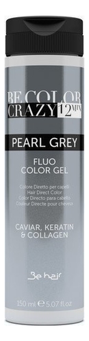 

Люминесцентный гель-краситель для волос прямого действия Be Color Crazy 12 Minute 150мл: Pearl Grey, Люминесцентный гель-краситель для волос прямого действия Be Color Crazy 12 Minute 150мл