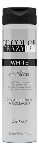 

Люминесцентный гель-краситель для волос прямого действия Be Color Crazy 12 Minute 150мл: White, Люминесцентный гель-краситель для волос прямого действия Be Color Crazy 12 Minute 150мл