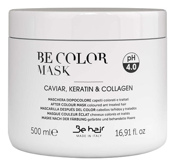 

Маска-фиксатор цвета для волос Be Color After Colour Mask 500мл: Маска 500мл, Маска-фиксатор цвета для волос Be Color After Colour Mask