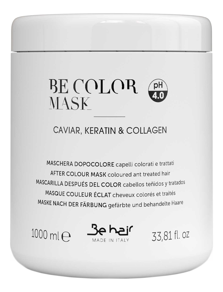 

Маска-фиксатор цвета для волос Be Color After Colour Mask: Маска 1000мл, Маска-фиксатор цвета для волос Be Color After Colour Mask