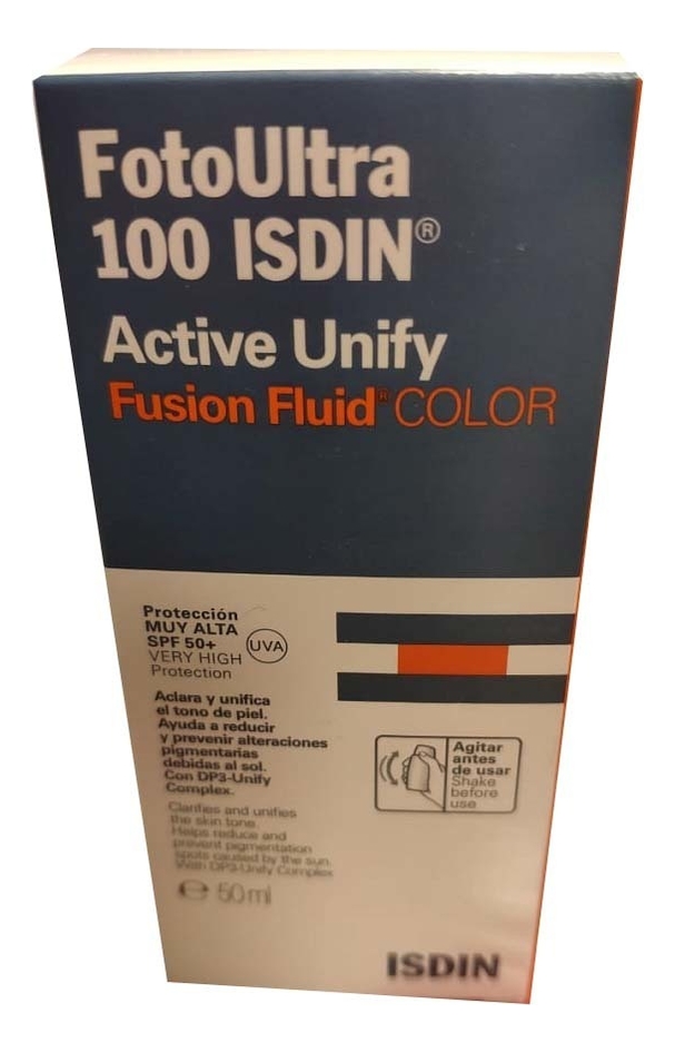 

Тональный флюид для сияния кожи лица Foto Ultra 100 Active Unify Color SPF50+ 50мл