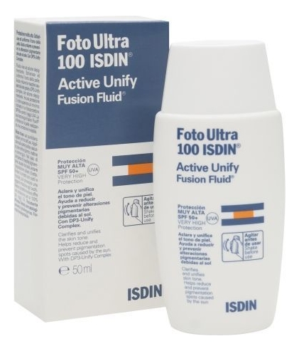 

Флюид для лица Foto Ultra 100 Active Unify SPF50+ 50мл