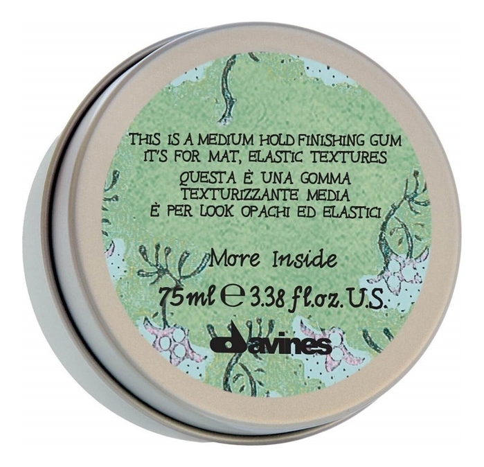 

Эластик-гель для матовых подвижных текстур More Inside Medium Hold Finishing Gum 75мл