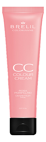 Колорирующий крем для волос CC Color Cream 150мл: Grapefruit Pink колорирующий крем для волос cc color cream 150мл blondo ice lime