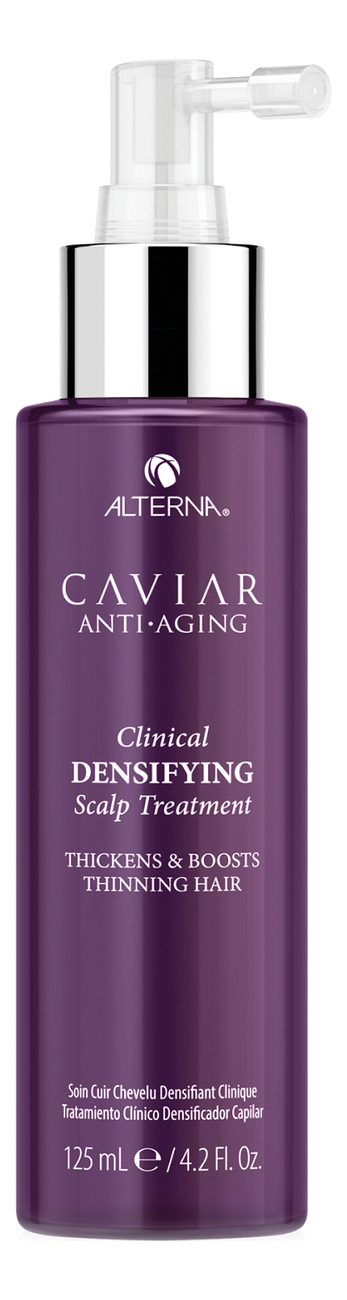Несмываемый спрей-детокс для волос с экстрактом красного клевера Caviar Anti-Aging Clinical Densifying Leave-in Root Treatment 125мл