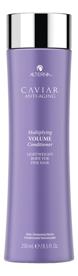 Кондиционер для объема и уплотнения волос Caviar Anti-Aging Multiplying Volume Conditioner: Кондиционер 250мл шампунь для объема и уплотнения волос с кератиновым комплексом caviar anti aging multiplying volume shampoo шампунь 250мл