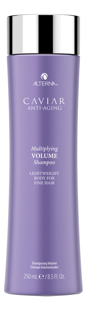 

Шампунь для объема и уплотнения волос с кератиновым комплексом Caviar Anti-Aging Multiplying Volume Shampoo: Шампунь 250мл, Шампунь для объема и уплотнения волос с кератиновым комплексом Caviar Anti-Aging Multiplying Volume Shampoo