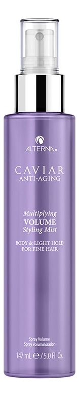 

Спрей для создания экстраобъема волос с кератиновым комплексом Caviar Anti-Aging Multiplying Volume Styling Mist: Спрей 147мл, Спрей для создания экстраобъема волос с кератиновым комплексом Caviar Anti-Aging Multiplying Volume Styling Mist