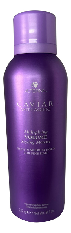 

Мусс для придания волосам объема и плотности с кератиновым комплексом Caviar Anti-Aging Multiplying Volume Styling Mousse 232г