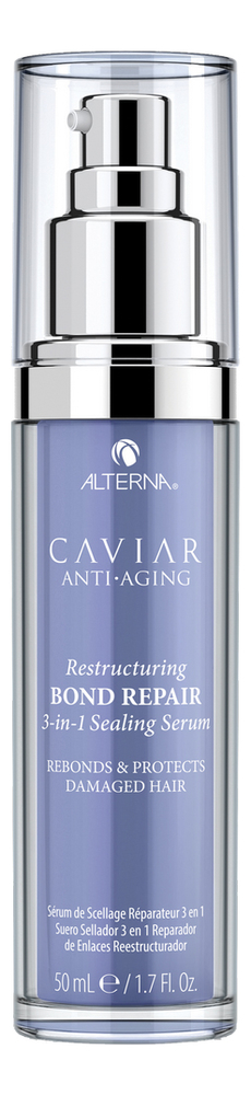 Уплотняющая сыворотка для волос Caviar Anti-Aging Restructuring Bond Repair 3-in-1 Sealing Serum 50мл