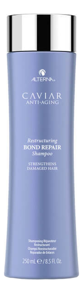 

Шампунь для мгновенного восстановления волос Caviar Anti-Aging Restructuring Bond Repair Shampoo: Шампунь 250мл, Шампунь для мгновенного восстановления волос Caviar Anti-Aging Restructuring Bond Repair Shampoo