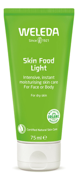 Универсальный питательный легкий крем для тела Skin Food Light 75мл