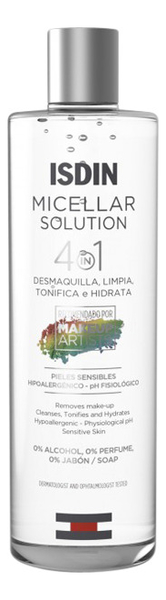 

Мицеллярная вода для лица Micellar Solution 4 in 1 400мл