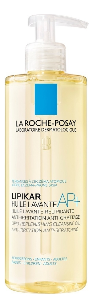 Очищающее масло для душа Lipikar Cleansing Oil AP+: Масло 400мл