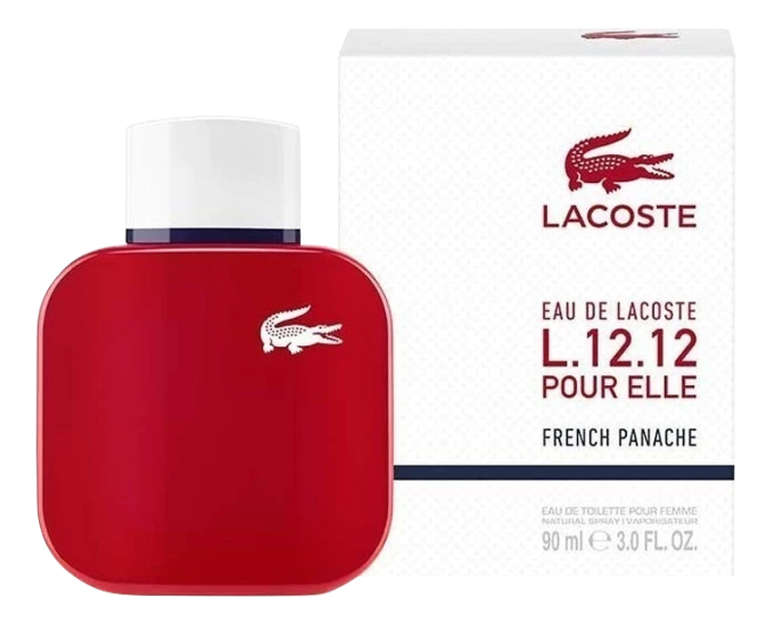 

Eau De Lacoste L.12.12 Pour Elle French Panache: туалетная вода 90мл, Eau De Lacoste L.12.12 Pour Elle French Panache