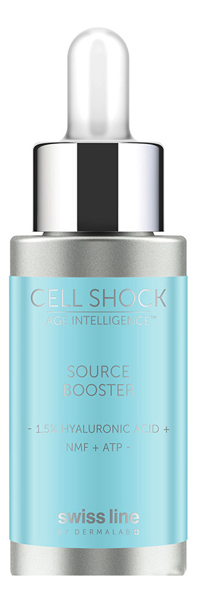 Бустер для лица с гиалуроновой кислотой Cell Shock Age Intelligence Source Booster 20мл бустер для лица с гиалуроновой кислотой cell shock age intelligence source booster 20мл