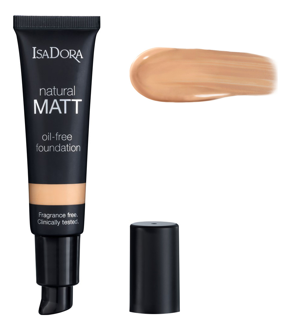 

Матирующий тональный крем для лица Natural Matt Oil-Free Foundation 35мл: 12 Matt Sand, Матирующий тональный крем для лица Natural Matt Oil-Free Foundation 35мл