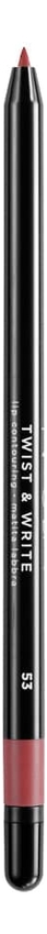 

Автоматический карандаш для губ Twist & Write Lip Contouring 0,5г: No 53, Автоматический карандаш для губ Twist & Write Lip Contouring 0,5г