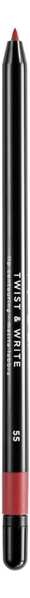 

Автоматический карандаш для губ Twist & Write Lip Contouring 0,5г: No 55, Автоматический карандаш для губ Twist & Write Lip Contouring 0,5г