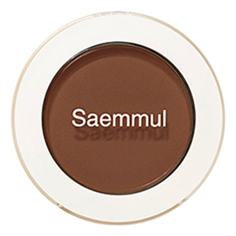 Тени для век матовые Saemmul Single Shadow Matt 1,6г: BR16 Elegant Brown the saem тени для век матовые saemmul single shadow elegant brown 6г