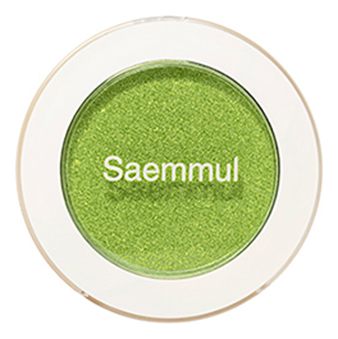 

Тени для век мерцающие Saemmul Single Shadow Shimmer 2г: GR03 Sweet & Sour Lime, Тени для век мерцающие Saemmul Single Shadow Shimmer 2г