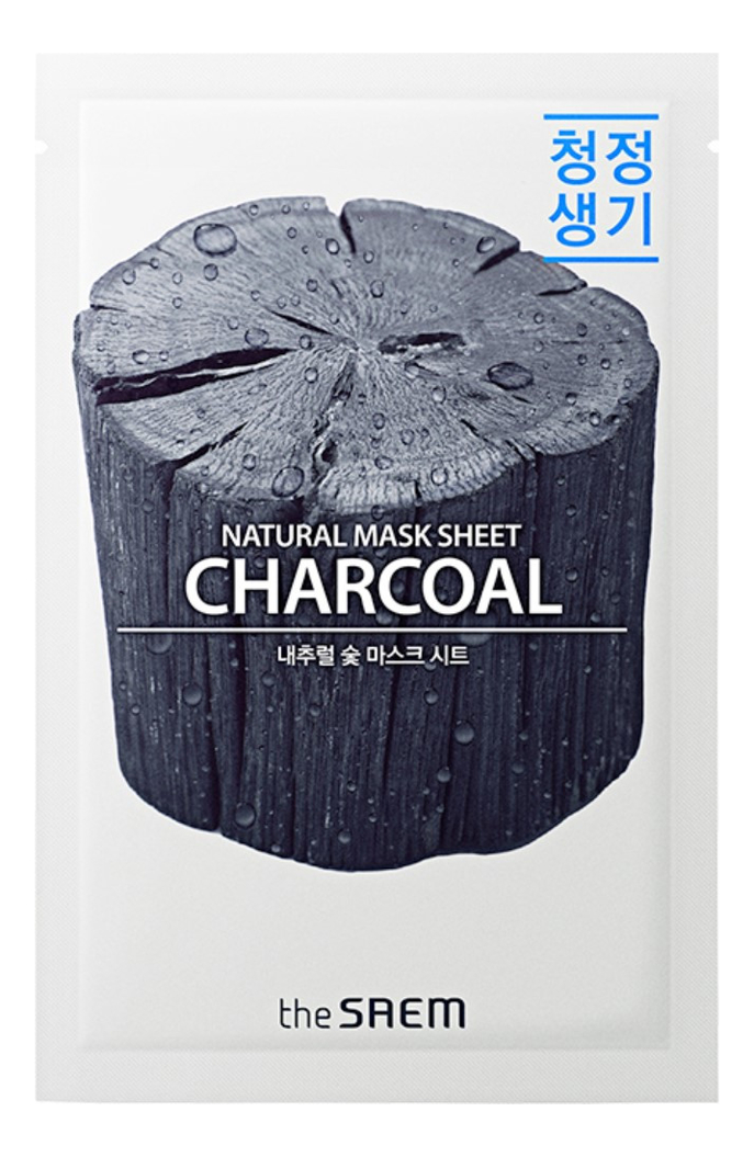 

Тканевая маска с древесным углем Natural Charcoal Mask Sheet 21мл