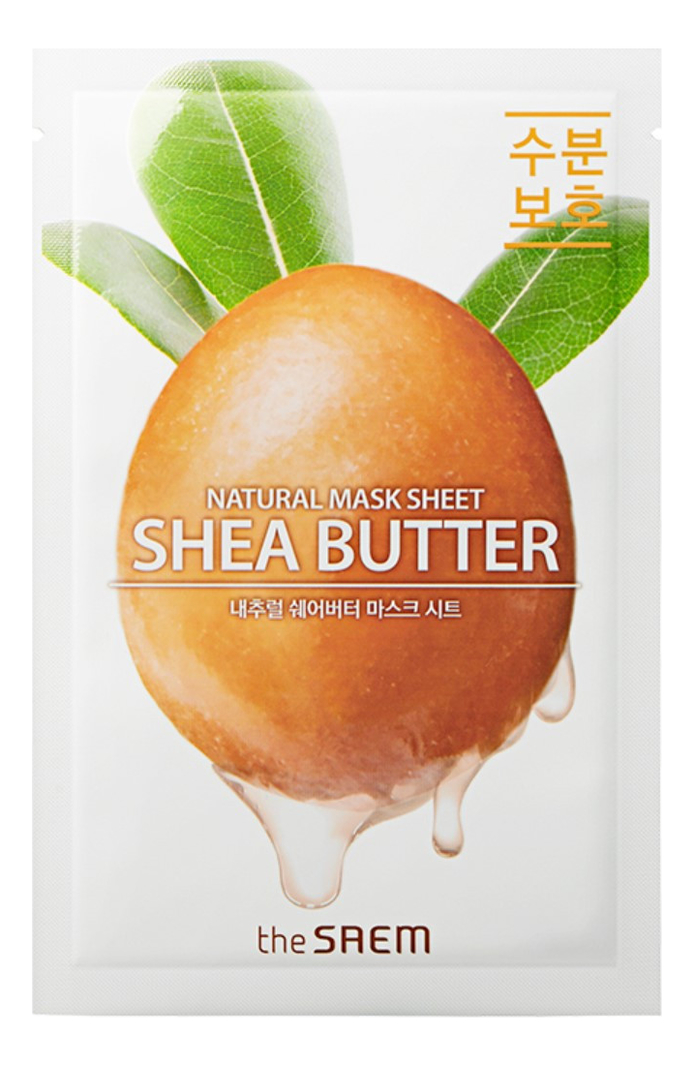 

Тканевая маска с экстрактом масла ши Natural Shea Butter Mask Sheet 21мл