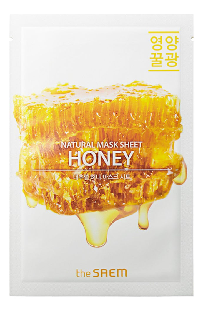

Тканевая маска с экстрактом меда Natural Honey Mask Sheet 21мл