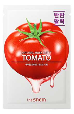 

Тканевая маска с экстрактом томата Natural Tomato Mask Sheet 21мл