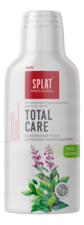 

Антибактериальный ополаскиватель для полости рта Mouthwash Total Care 275мл