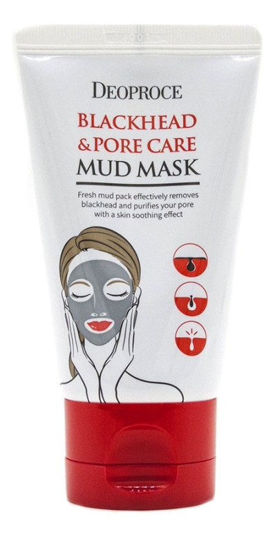 

Грязевая маска для лица против черных точек Blackhead & Pore Care Mud Mask 60г