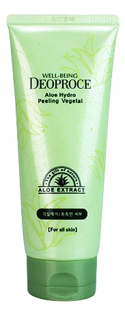 

Пилинг-гель для лица с экстрактом алоэ Well-Being Aloe Hydro Peeling Vegetal 170мл