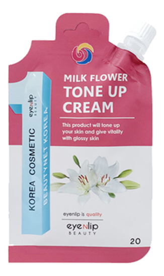 

Крем для лица осветляющий Milk Flower Tone Up Cream 20г