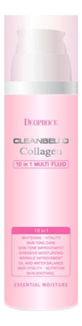 Многофункциональный флюид для лица Cleanbello Collagen 10 in 1 Multi Fluid 200мл