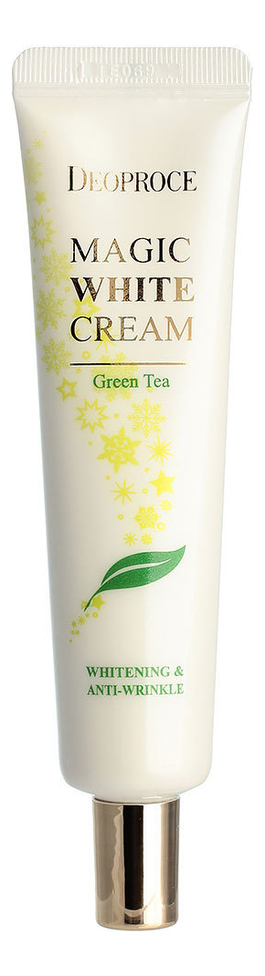 

Крем для лица осветляющий антивозрастной Magic White Cream Green Tea 40мл