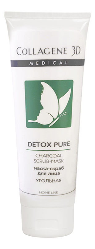 

Угольная маска-скраб Detox Pure Charcoal Scrub-Mask 75мл