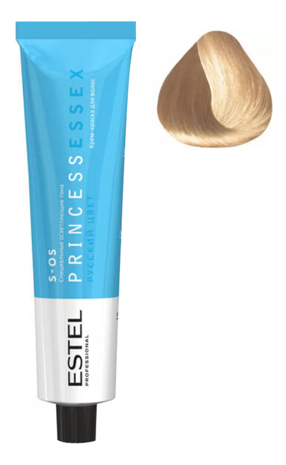Крем-краска для волос Princess Essex S-OS 60мл: 116 Перламутровый крем краска для волос princess essex s os 60мл 134 саванна