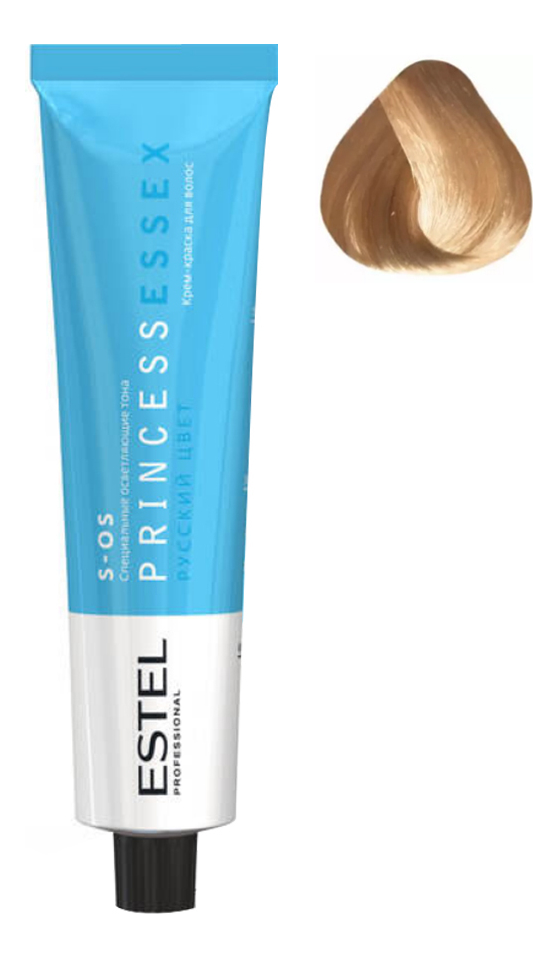 Крем-краска для волос Princess Essex S-OS 60мл: 176 Арктический крем краска для волос princess essex s os 60мл 134 саванна