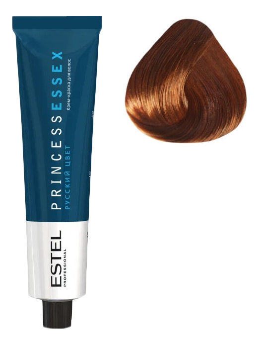 

Крем-краска для волос Princess Essex 60мл: 7/4 Средне-русый медный, Крем-краска для волос Princess Essex 60мл